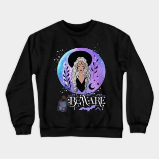 Magic Witch Tarot cards Beware potion witchy hat Witchcraft astrology Halloween Crewneck Sweatshirt